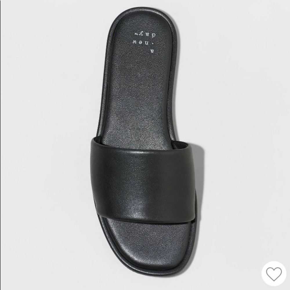Black “A New Day” Sandals